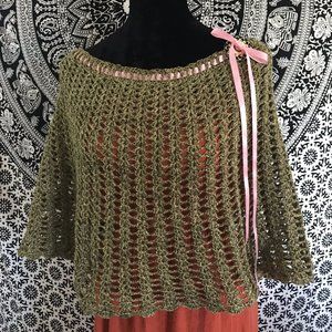 Handmade Crochet Lace Capelet